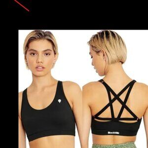 BlackMilk Black Magic Strappy Sports Bra size small